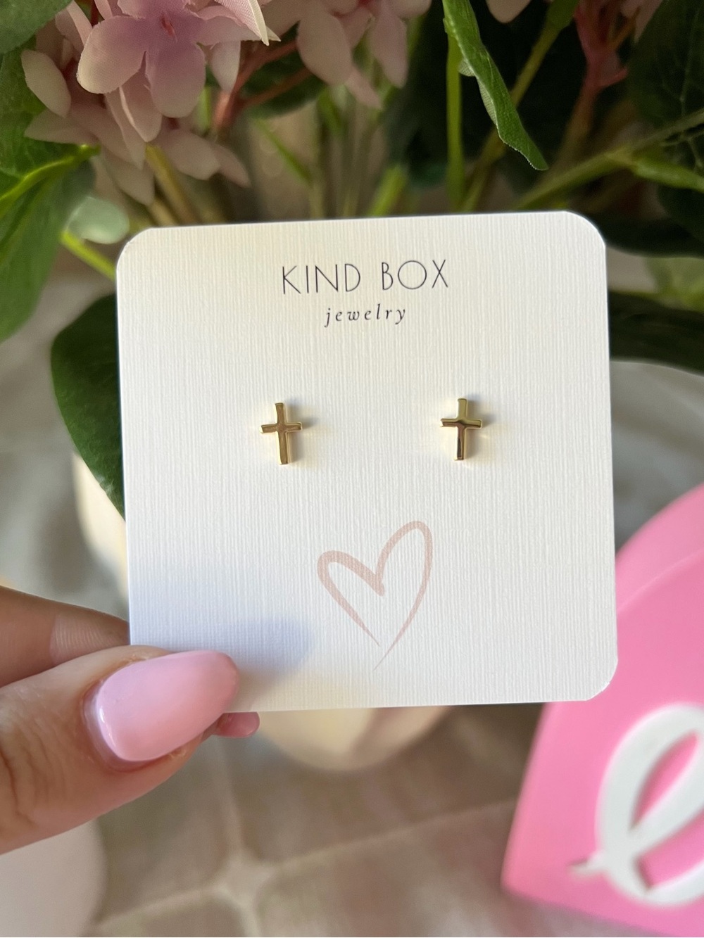14K Plated Gold Stud Earrings